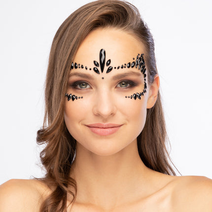 Moon Terror Halloween ansigtssmykker Feisty Feline