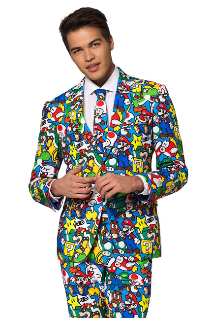 Super Mario Suit Men <tc>OppoSuits</tc>
