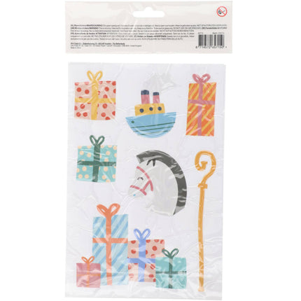 Vinduesklistermærker Velkommen Sint & Pieten