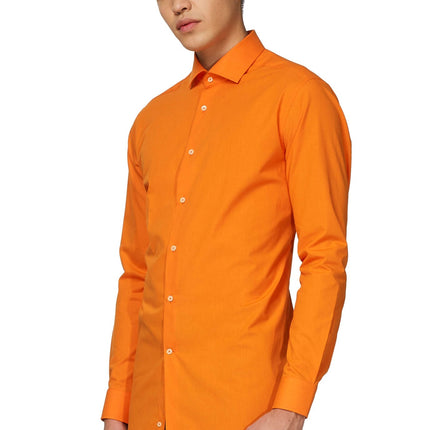 Orange skjorte til mænd <tc>OppoSuits</tc>