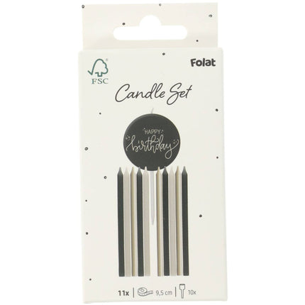 Happy Birthday-lys sort