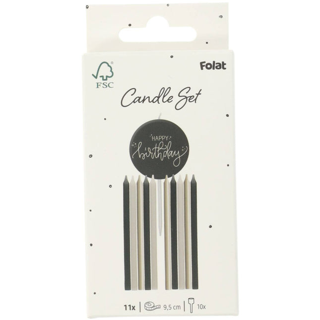 Happy Birthday-lys sort