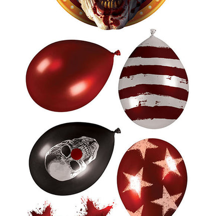 Halloween-vinduesdekoration Ballon 70 cm