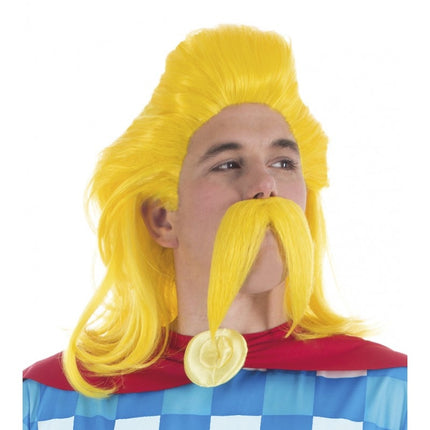 Cacofonix Asterix skæg- og paryk-sæt