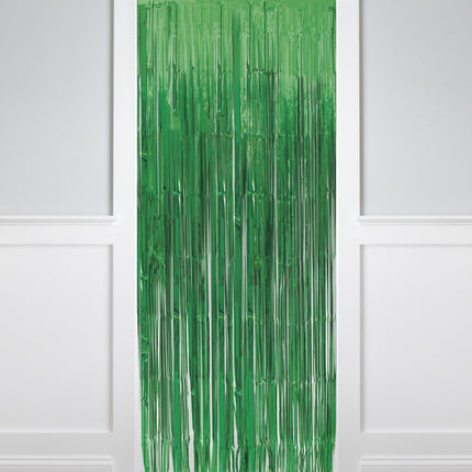 Grønt dørforhæng 2m