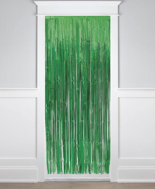 Grønt dørforhæng 2m