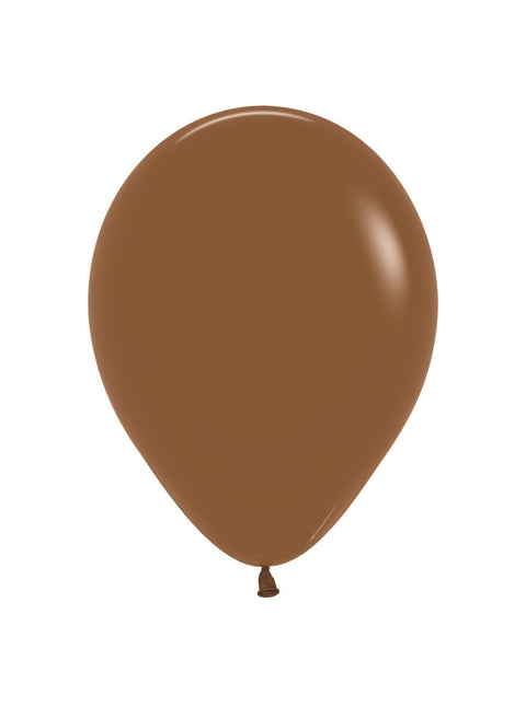 Ballonnen Coffee 23cm 50st