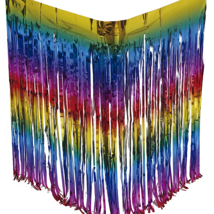 Farvet dørforhæng Metallic 2m