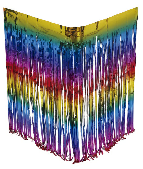 Farvet dørforhæng Metallic 2m