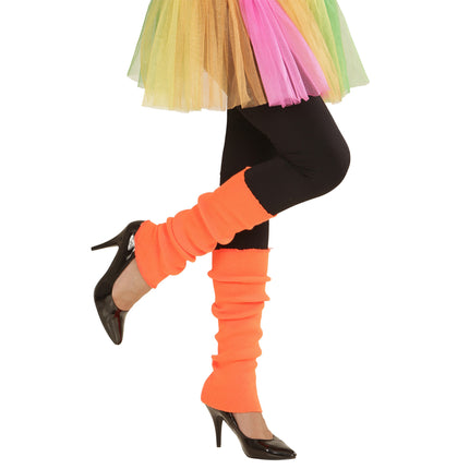 Neonorange benvarmere 2 stk