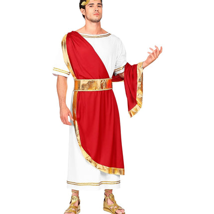 Rød hvid kostume Rød hvid mænd