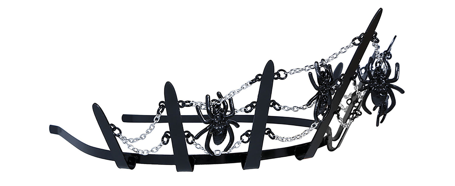 Halloween-hårbånd med edderkopper