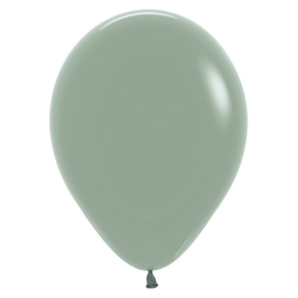 Balloner Pastel Dusk Laurel Green 23cm 50stk