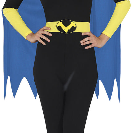 Batgirl Kostume Blå Dame