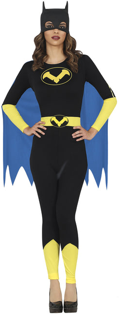 Batgirl Kostume Blå Dame