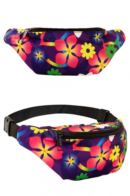 Hip bag Flower Power Purple