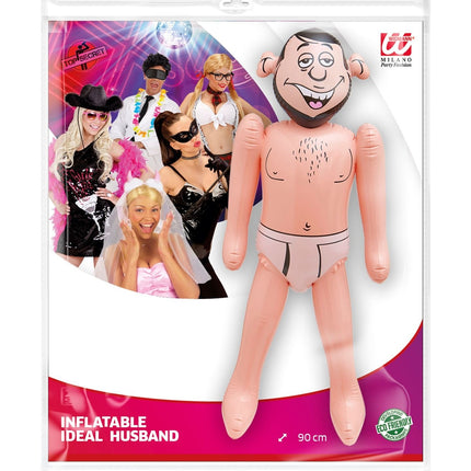 Oppustelig mand 90 cm