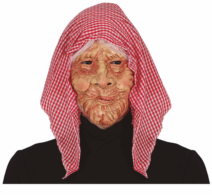 Maske gammel kvinde