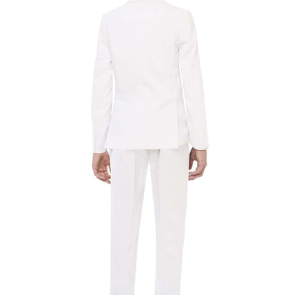 Dreng i hvidt jakkesæt, teenager <tc>OppoSuits</tc>