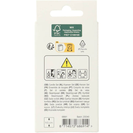 Happy Birthday-lys sort