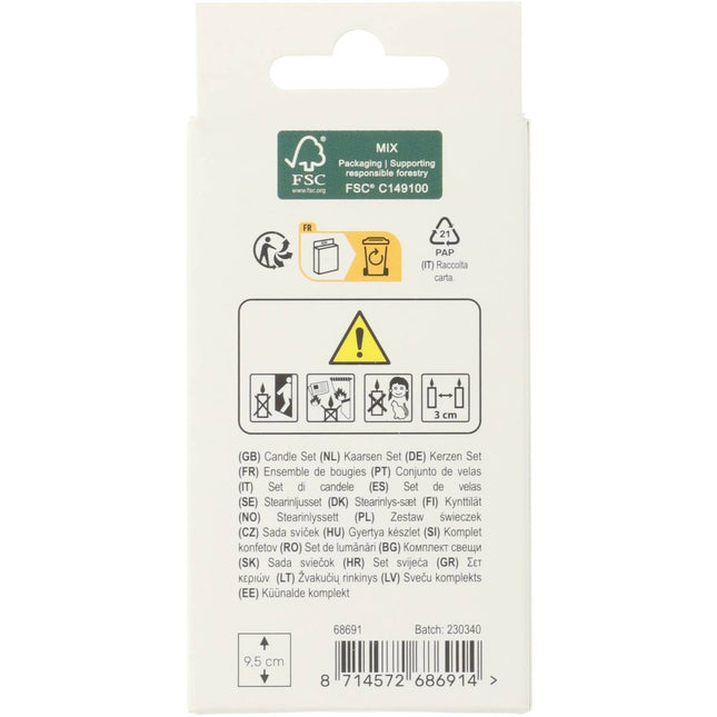 Happy Birthday-lys sort