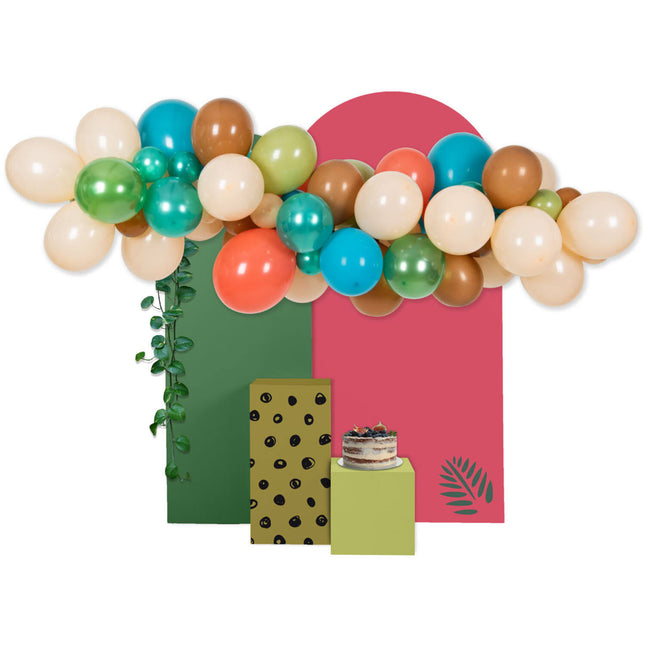 Farvet ballonbue Zoo