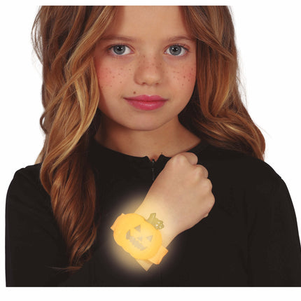 Halloween-armbånd græskar