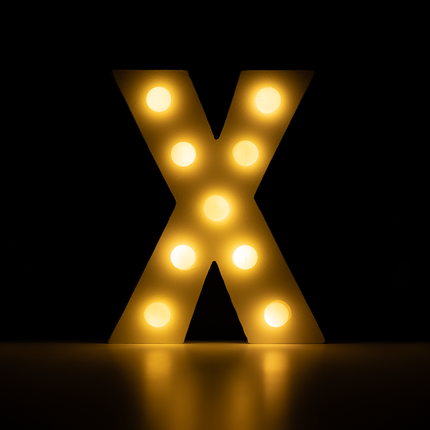 X Light Letter 16,5 cm