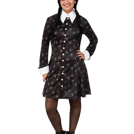Halloween-kostume onsdag Addams Ladies