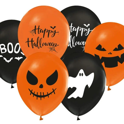 Halloween-balloner 30,5 cm 8 stk