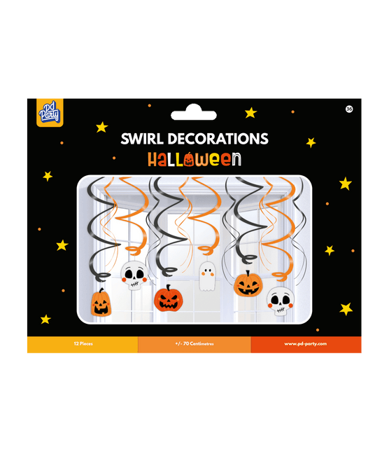 Halloween Hangspiralen 70cm