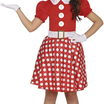 Minnie Mouse pige kostume