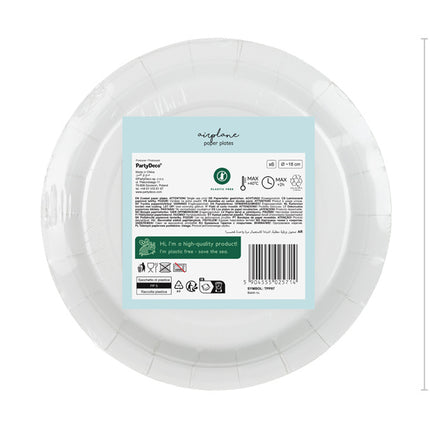 Space-tallerkener 18 cm 6 stk