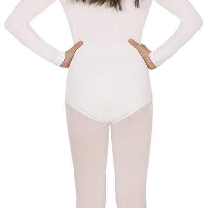 Heldragt til piger Hvid