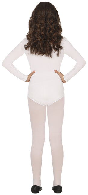 Heldragt til piger Hvid