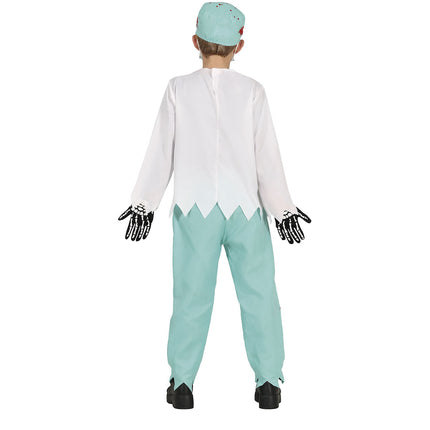 Doktor halloweenkostume barn blod