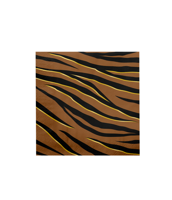 Tiger-servietter 33 cm 16 stk