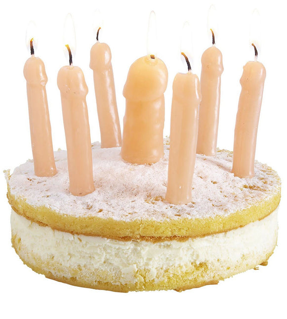 Stearinlys Dick 6 stk