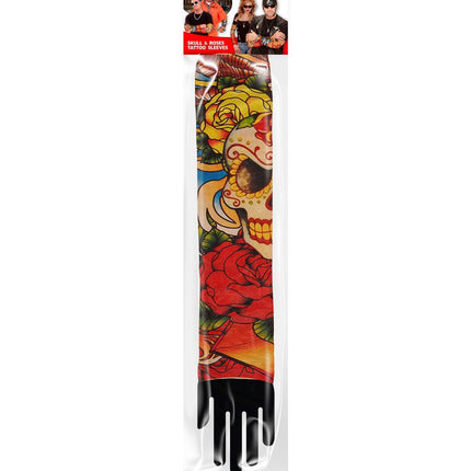 Farvet falsk tatovering