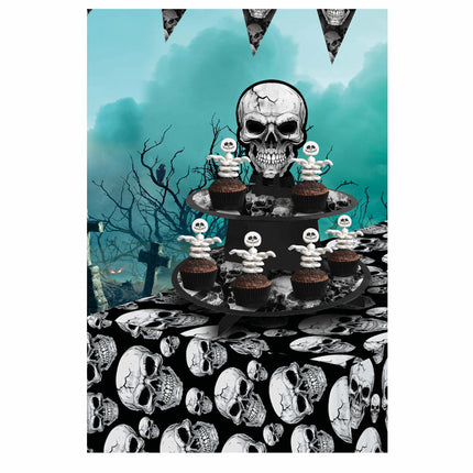 Halloween-borddekoration Skelet 36 cm