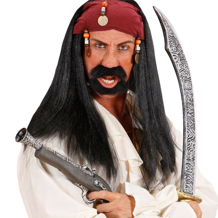 Pirat falsk pistol 42 cm