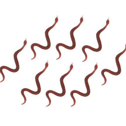Borddekoration Slanger 9,5 cm 8 stk