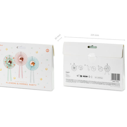 Hesteroset 35cm 3stk