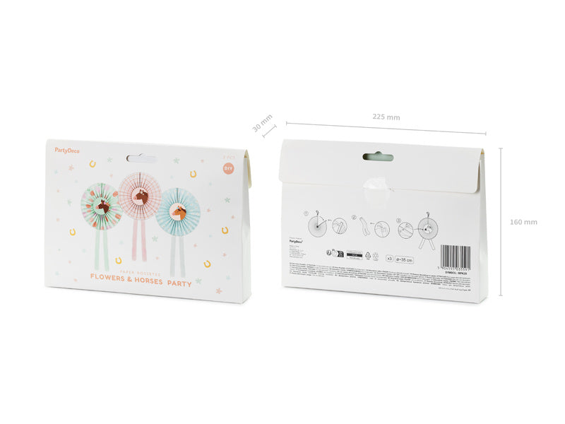 Hesteroset 35cm 3stk