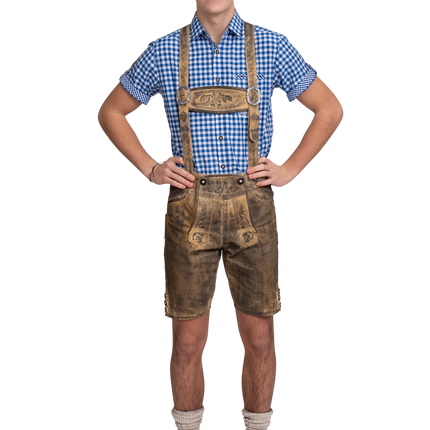 Lederhose brun mænd læder