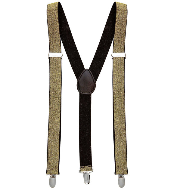 Sort-guld seler med glitter