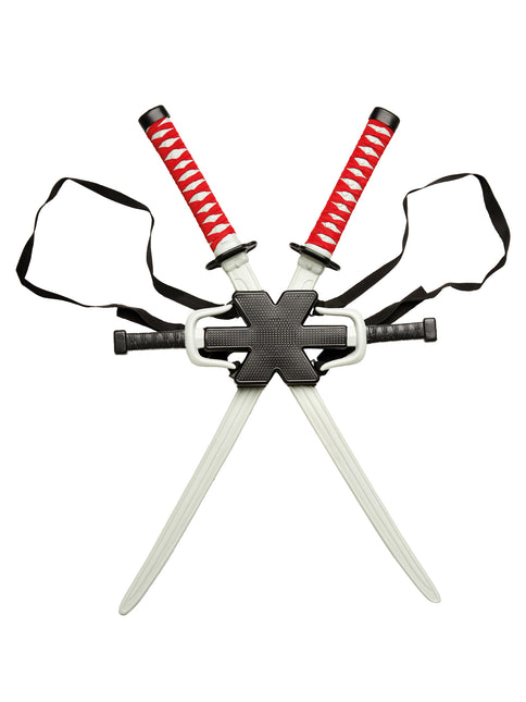 Deadpools falske våbensæt med 5 dele