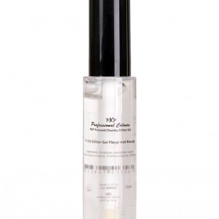 PXP Glitter Fix Gel Flaske med pensel 15ML