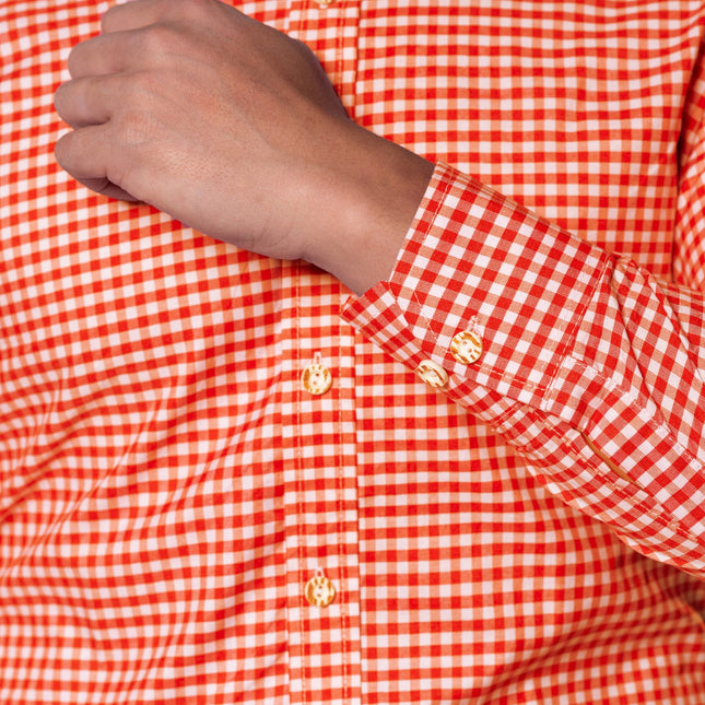 Oktoberfest Blouse Oranje Heren
