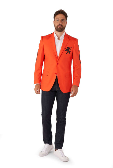 Orange Holland Blazer mænd <tc>OppoSuits</tc>